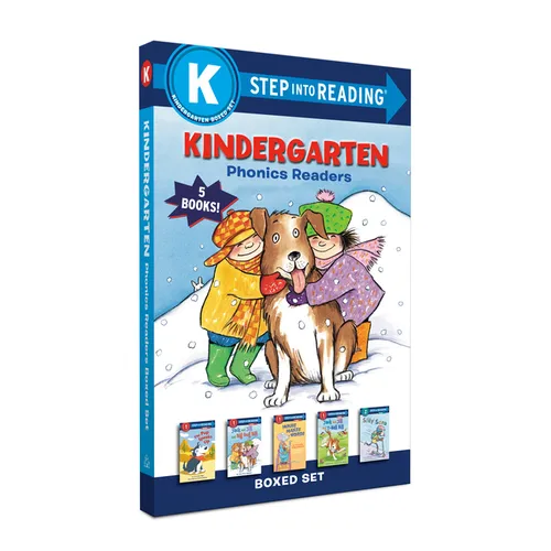 Kindergarten Phonics Readers Boxed Set: Jack and Jill and Big Dog Bill, the Pup Speaks Up, Jack and Jill and T-Ball Bill, Mouse Makes Words, Silly Sar