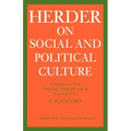 J. G. Herder on Social and Political Culture
