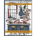Home Interior Design Coloring Book: 50 Stres Relieving Unique Home Interior Designs