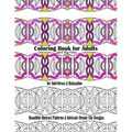 Coloring Book for Adults and Big Kids for Anti-Stress and Relaxation: Beautiful Abstract Patterns and Intricate Ornate Tile Designs