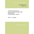 A Taxonomic Revision of Nearctic Endasys Foerster 1868 (Hymenoptera: Ichneumonidae, Gelinae): Volume 109