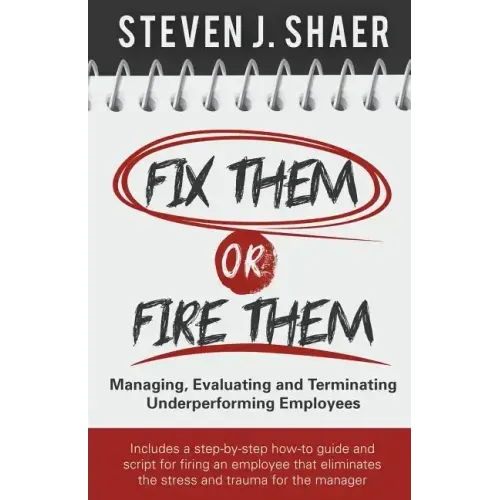 Fix Them or Fire Them: Managing, Evaluating and Terminating Underperforming Employees