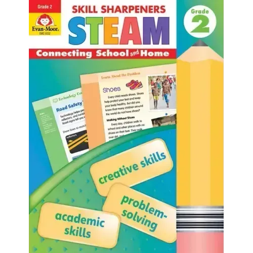 Skill Sharpeners: Steam, Grade 2 Workbook