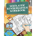 Scholastic Kindergarten Workbook: Handwriting Practice Book, Tracing Letters and Numbers, Farm Animal Activity Book for Kids Age 4-5