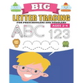 Big Letter Tracing For Preschoolers And Toddlers Ages 2-4: Practice for Kindergarten and Kids Line Tracing, Letters, Shapes, Numbers