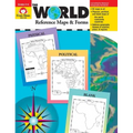 The World - Reference Maps & Forms, Grade 3 - 6 - Teacher Resource