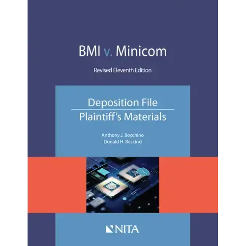 BMI v. Minicom, Deposition File, Plaintiff's Materials