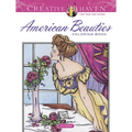 Creative Haven American Beauties Coloring Book