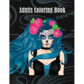 Adults Coloring Book: Women Coloring Books Relaxation, Sugar Skull, Women Large Print (Dover Coloring Books)