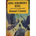 King Solomon's Ring: New Light on Animal Ways