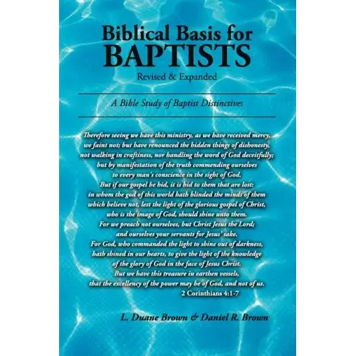 Biblical Basis for Baptists