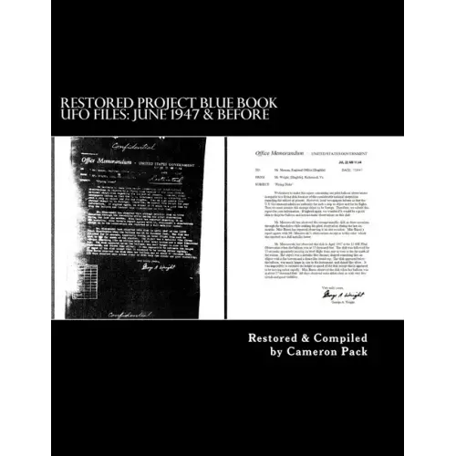 Restored Project Blue Book UFO Files: June 1947 & Before