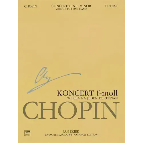 Concerto in F Minor Op. 21: Version for One Piano