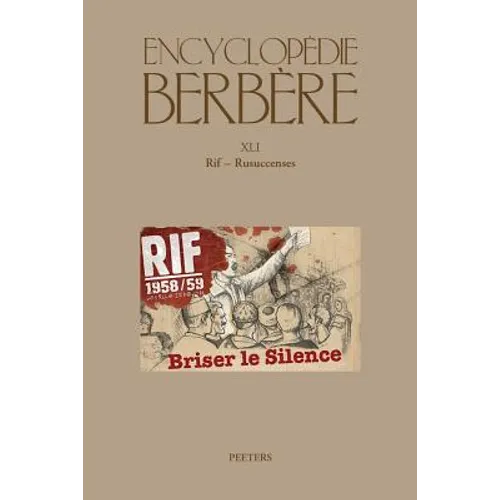 Encyclopedie Berbere. Fasc. XLI: Rif - Rusuccenses