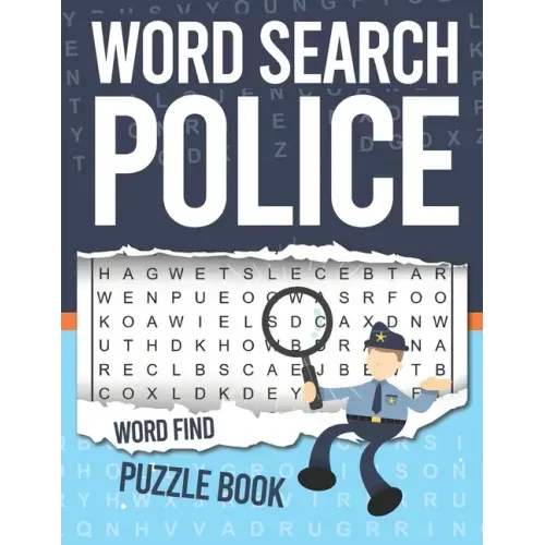 Police Word Search: Word Find Puzzle
