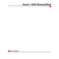 SONET/SDH Demystified