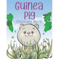 Guinea Pig Coloring Book: A Easy Guinea Pig Coloring Pages, Coloring Gift Book For Domestic Guinea Pigs Lovers
