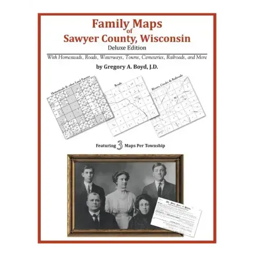 Family Maps of Sawyer County, Wisconsin