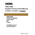 Suzuki Carry & Every 1990-1998 English Factory Parts Catalogue