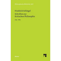 Schriften zur Kritischen Philosophie 1795-1805