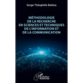 Méthodologie de la recherche en Sciences et Techniques de l'Information et de la Communication
