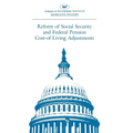 Reform of Social Security and Federal Pension Cost-Of-Living Adjustments: 1985, 99th Congress, 1st Session