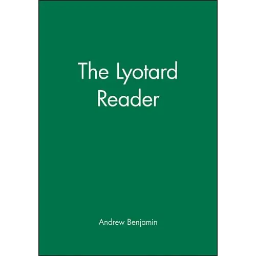 Lyotard Reader