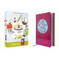 Nirv, Tiny Theologians Bible, Leathersoft Over Board, Pink, Comfort Print: A Beginner's Guide to the Bible - For Kids