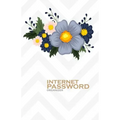 Internet Password Organizer: Flowers (Password Log Book)