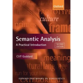 Semantic Analysis: A Practical Introduction