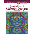 Creative Haven Magnificent Mehndi Designs Coloring Book