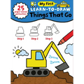 My First Learn-To-Draw: Things That Go: (25 Wipe Clean Activities + Dry Erase Marker)