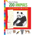 How to Draw Zoo Animals: Step-By-Step Instructions for 20 Wild Creatures