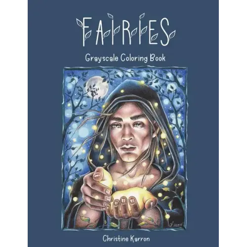 Fairies Grayscale Coloring Book