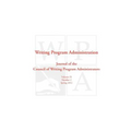 Wpa: Writing Program Administration 35.2 (Spring 2012)