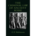 The Criminal Law of Ancient Rome