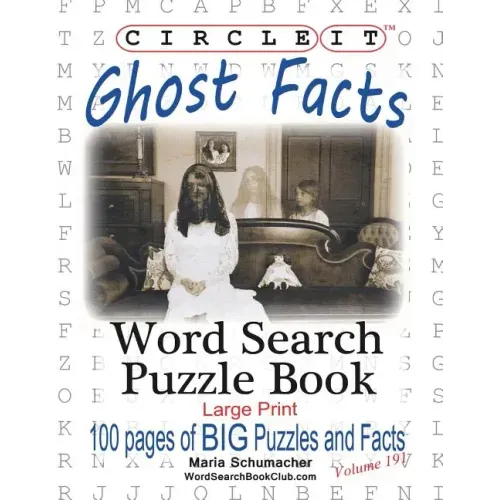 Circle It, Ghost Facts, Word Search, Puzzle Book
