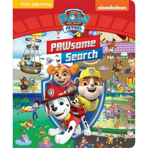 Nickelodeon Paw Patrol: Pawsome Search First Look and Find