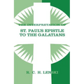 Interpretation of St Paul's Epistle to Galatians