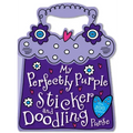 My Perfectly Purple Sticker and Doodling Purse