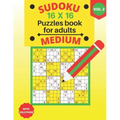 medium Sudoku 16 X 16 Puzzles - volume 2: medium Sudoku 16 X 16 Puzzles book for adults with Solutions - Large Print - One Puzzle Per Page (Volume 2)
