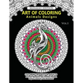 Art of Coloring Animal Design Midnight Edition: An Adult Coloring Book with Mandala Designs, Mythical Creatures, and Fantasy Animals for Inspiration a