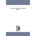 Ten Sermons of Religion, by theodore Parker ...