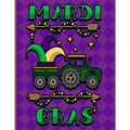 Mardi Gras: Mardi Gras Kids Book New Orleans Coloring Book A Cute Collection of Fun and Easy Children's Coloring Pages Filled With