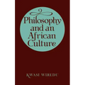 Philosophy and an African Culture