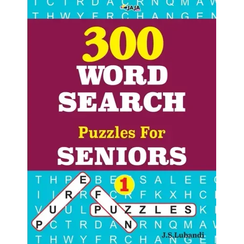 300 WORD SEARCH Puzzles For SENIORS; Vol.1