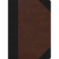 CSB Verse-By-Verse Reference Bible, Black/Brown Leathertouch