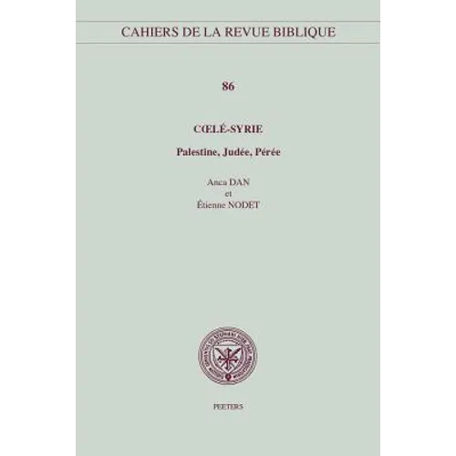 Coele-Syrie: Palestine, Judee, Peree