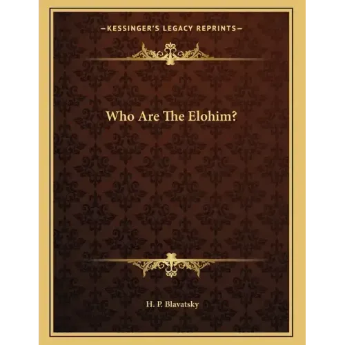 Who Are The Elohim?