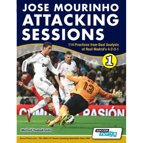 Jose Mourinho Attacking Sessions - 114 Practices from Goal Analysis of Real Madrid's 4-2-3-1